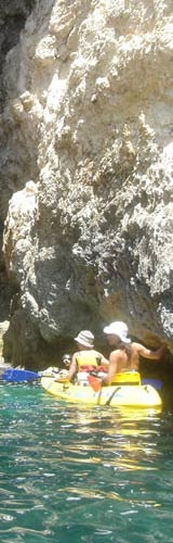 Kayak en Aguamarga - Cabo de Gata